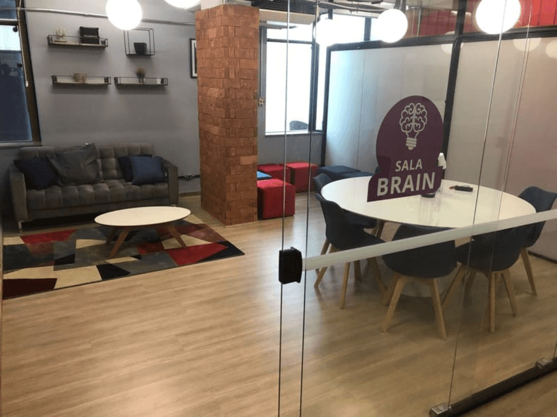 Sala Brain, sala de reunião na sede da Altius